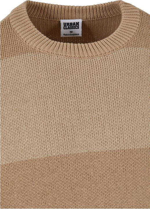 Actual product image Urban Classics Heavy Oversized Striped Sweatshirt (L)