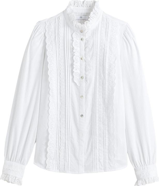 Image du produit La Redoute Collections Blouse Signature de style victorien (50)
