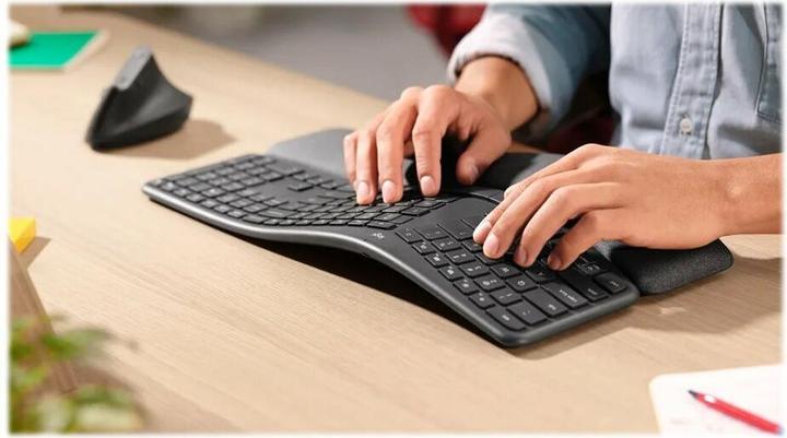 Produktbild Logitech Ergo K860 (Eng. Int., Kabellos)