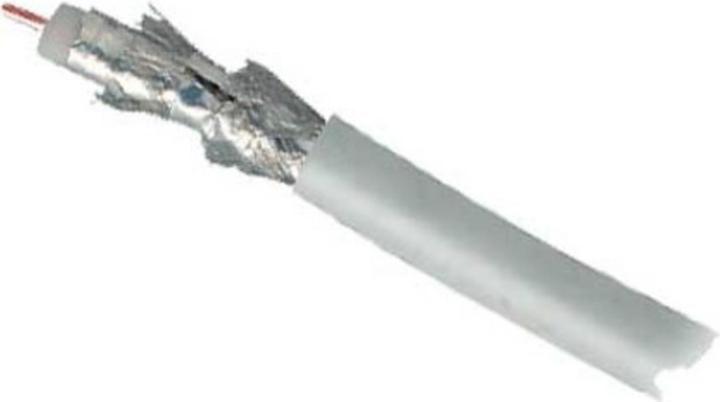 Actual product image Shiverpeaks S/CONN maximum connectivity SAT coaxial cable 1.1/5.0, 4-fold shielded, ALU, coil, DIGITAL CU > 11 (110 dB, Antenna cable)