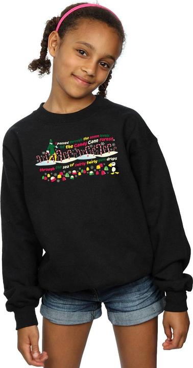 Image du produit Elf - Sweat CANDY CANE FOREST - Fille (116)