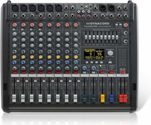 Dynacord Mixer amplificato PowerMate 600 MK3 (Mixer da studio e live)
