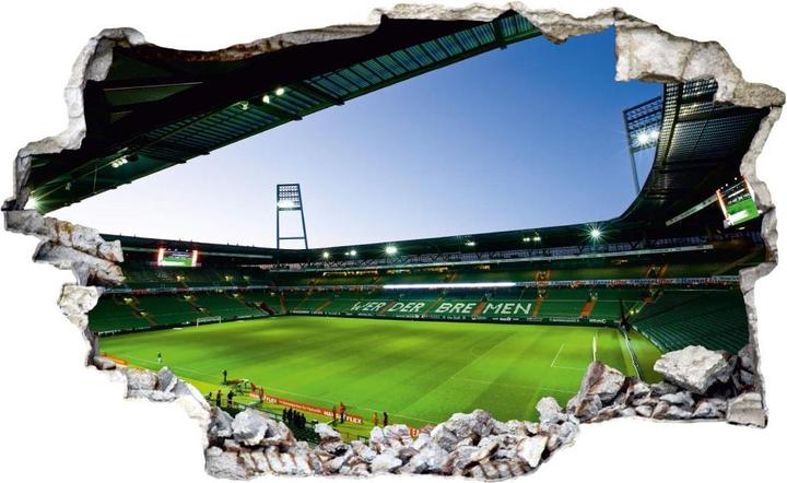 Actual product image SV Werder Bremen 3D SVW Weser stadium interior (80 x 49 cm)
