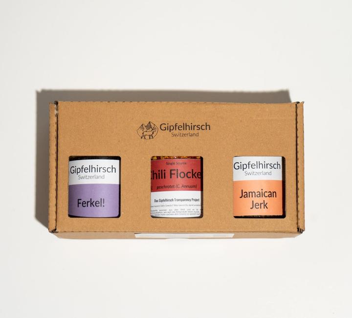 Produktbild Gipfelhirsch BBQ Gewürz Geschenk Box (235 g)