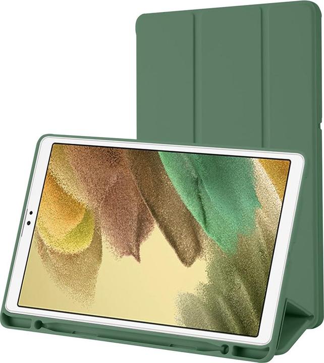 Techsuit - Flex Trifold (with Pencil Holder) - Samsung Galaxy Tab A7 Lite - Green (Galaxy Tab A7 Lite)
