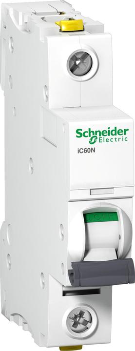 Schneider Electric Acti9 iC60N MCB 1 Pole 1A Curve C