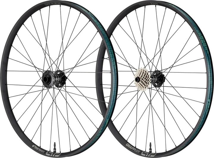 Image du produit e*13 Roue Grappler Race DH HR, 29", 150/157x12mm, 7 fois 9-24 Z. cassette, 32 L., 30mm, bl (Roue arrière, 29")