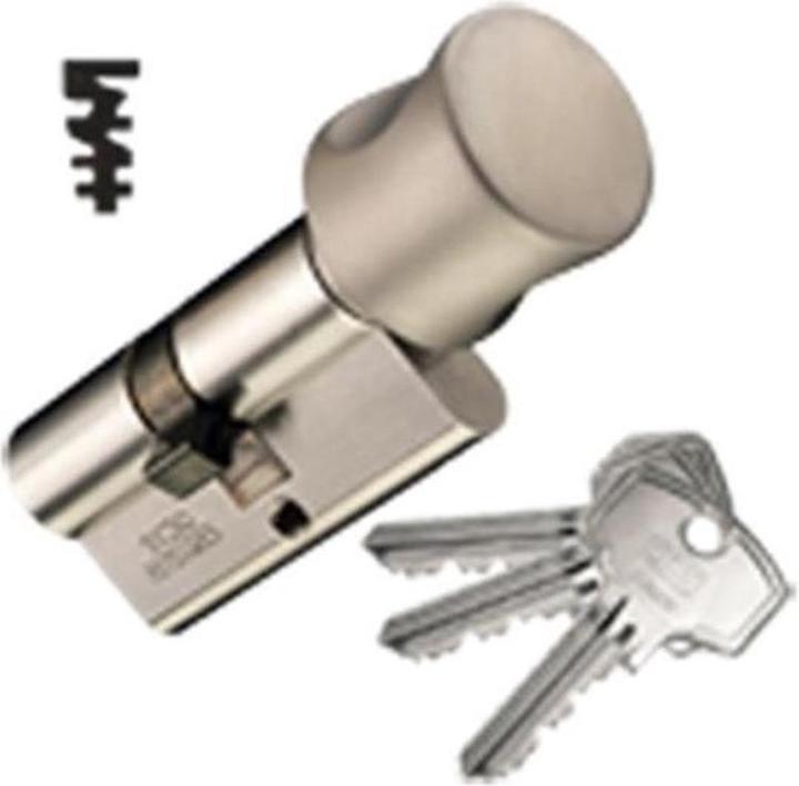 De Knop Cilinder - 333BK6 Plura SKG3 - 30-30 mm