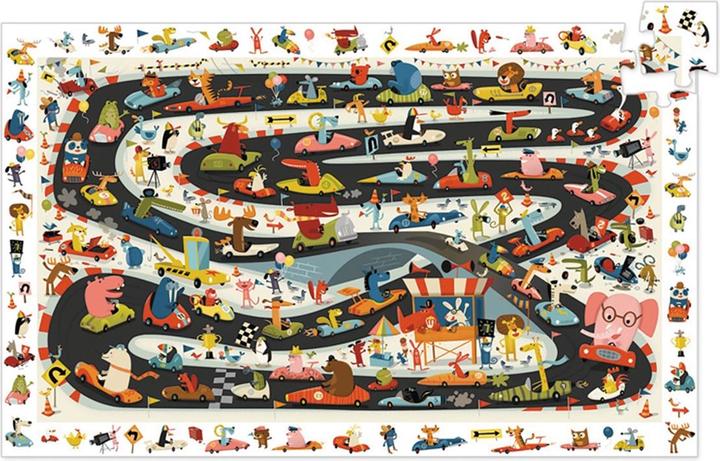 Immagine prodotto Djeco Puzzle Rally 54 pezzi (54 pezzi)