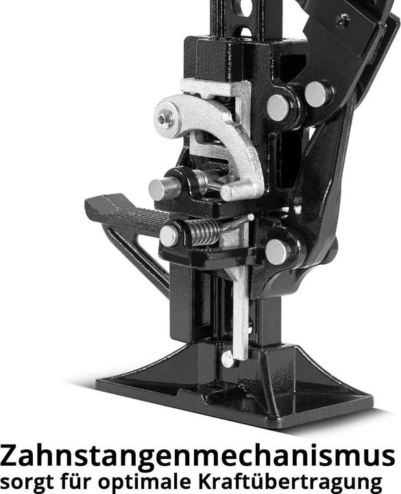 Actual product image Stahlwerk Rack and pinion jack 20" 3t 33cm Farm Jack stick winch Offroad jack