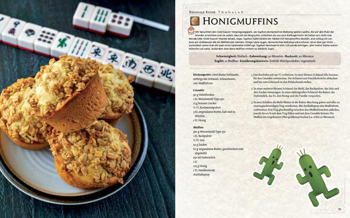 Produktbild Panini Das ultimative Final Fantasy XIV Kochbuch (Deutsch, Victoria Rosenthal, Andreas Kasprzak, 2021)