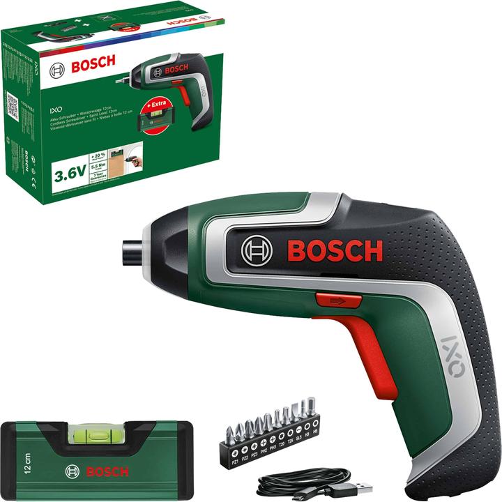Bosch Home & Garden IXO 7 Level Set (Rechargeable battery operated)