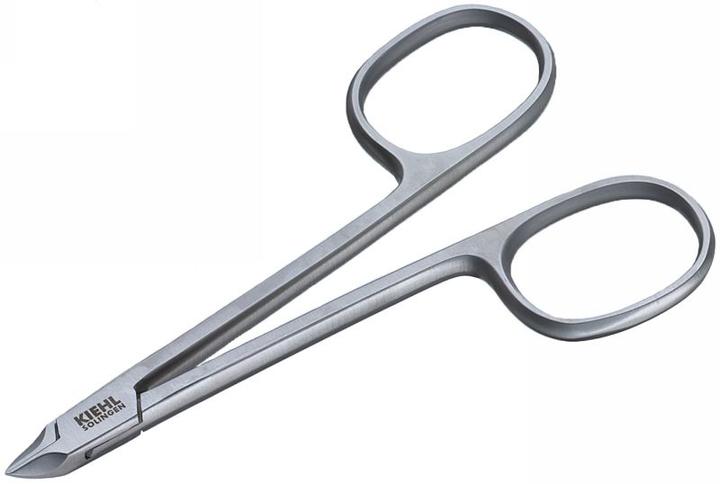 Produktbild Kiehl Mini Nagelzange abgeschrägte Spitze/Diabetiker silber 10cm, abgeschrägte Spitze