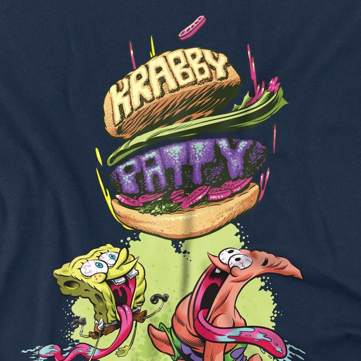 Produktbild Spongebob Squarepants Krabby Patty From The Sky TShirt (4XL)