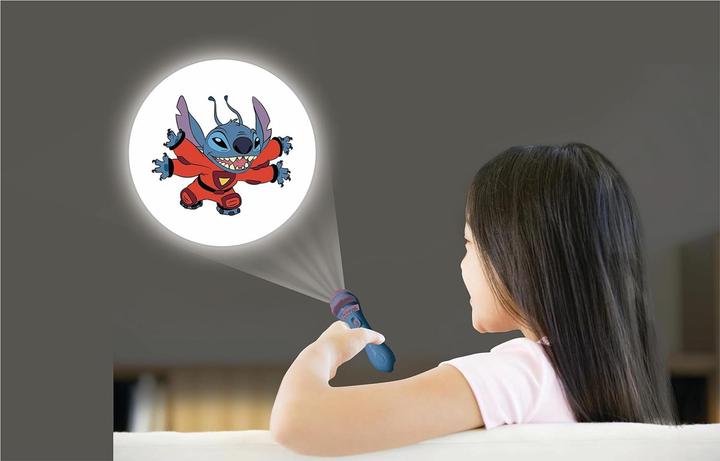 Image du produit Lexibook Projecteur et lampe de poche Stitch Story Violet