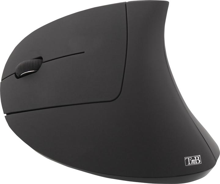 Actual product image T'nB Souris sans fil compatible Ergo verticale pour gaucher (Noir) (Wireless)