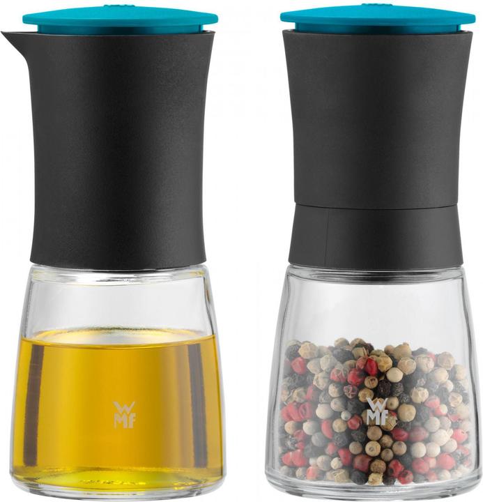 WMF Gewürzmühle & Essig-/Ölspender Set (Diverse Gewürze)