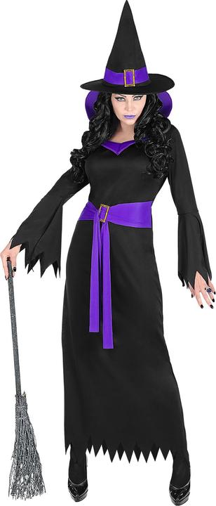 Image du produit Widmann Costume Noir Sorcière Femme Noir / Violet (XXL)