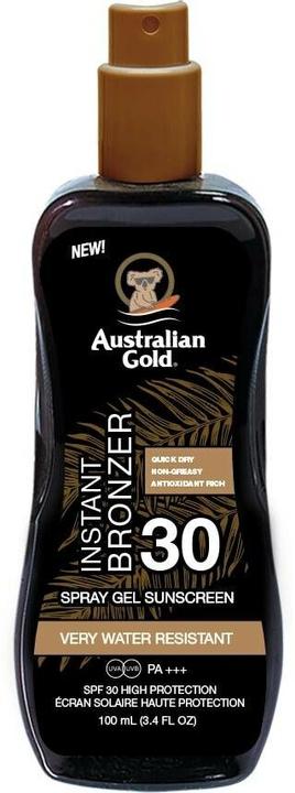 Australian Gold Instant Sunscreen Spray (Sonnenspray, Sonnengel, SPF 30, 100 ml)