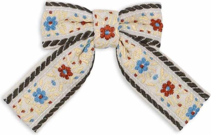 Actual product image Konges Slojd 4Pack hair clips bow black (Emblazonments)