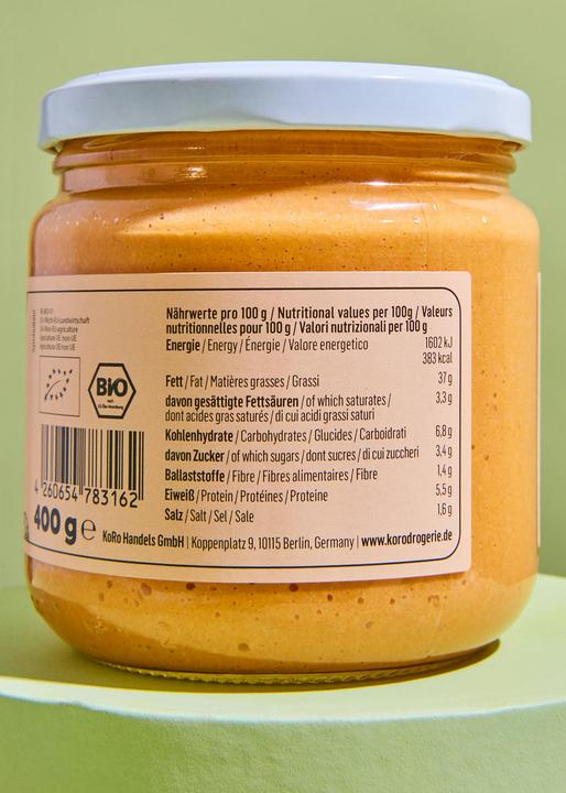 Produktbild KoRo Bio Brotaufstrich mit Kürbis (380 g)