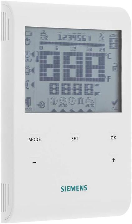Produktbild Siemens RDE100 Raumthermostat mit Zeitschaltprogramm