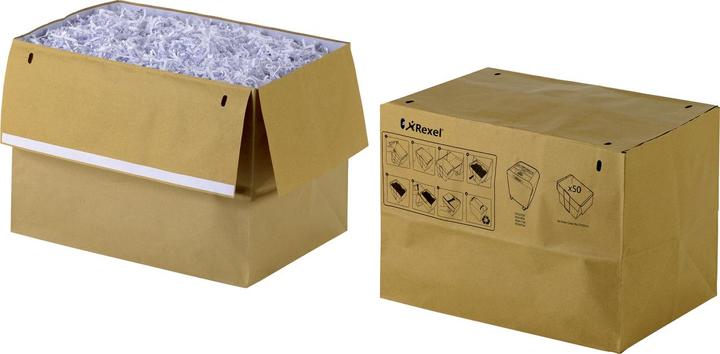 Immagine prodotto Rexel Sacchetti per rifiuti, 50 litri, 50 pezzi (50 x, 50 l)