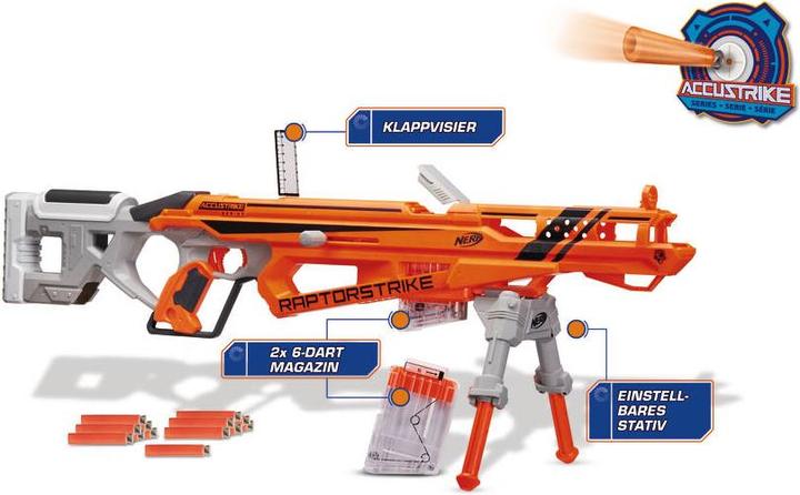 Actual product image Nerf Accustrike Raptorstrike