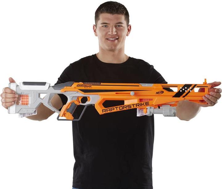 Actual product image Nerf Accustrike Raptorstrike