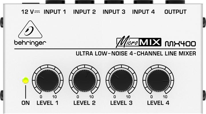 Image du produit Behringer MicroMix MX400 (Mélangeur de ligne)