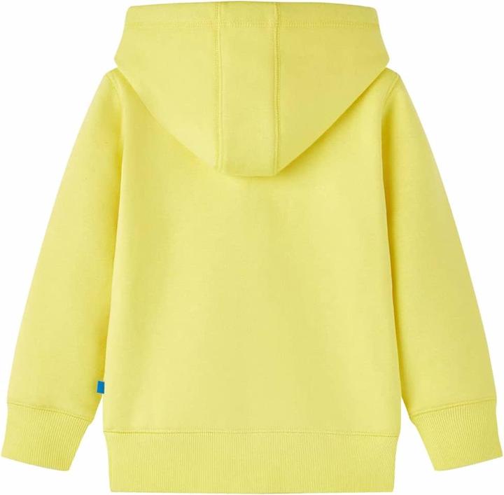 Produktbild VidaXL Kinder-Kapuzenpullover mit Reissverschluss Hellgelb (92)