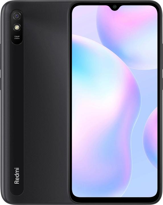 Xiaomi Redmi 9A (32 GB, Granite Grey, 6.53", Hybrid Dual SIM, 13 Mpx, 4G)