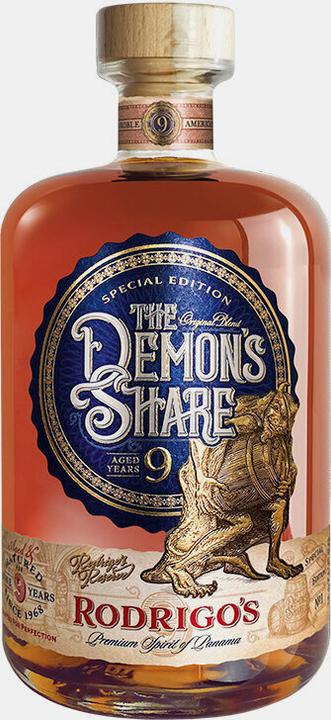 Immagine prodotto The Demon's Share 9Years Old Rodrigo's Reserve 40% Vol. 0,7l (6 x 70 cl)