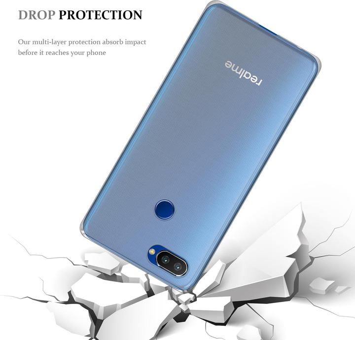 Actual product image Cadorabo TPU Ultra Slim AIR Cover (Realme 7 Pro)