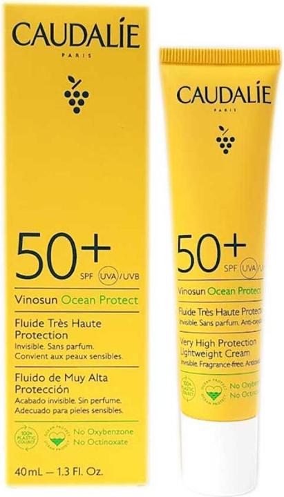 Image du produit Caudalie Vinosun Fluide (Crème solaire visage, SPF 50, 40 ml)