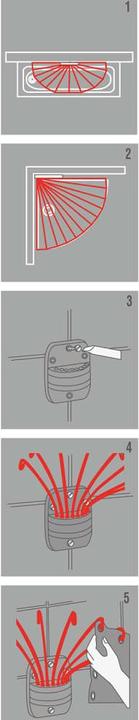 Actual product image Sealskin Shower curtain rail