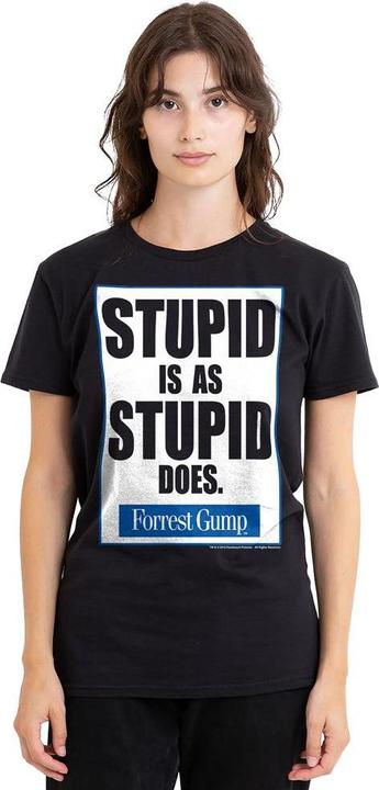 Immagine prodotto Forrest Gump Stupid Is Maglietta Adulto Unisex (XXL)