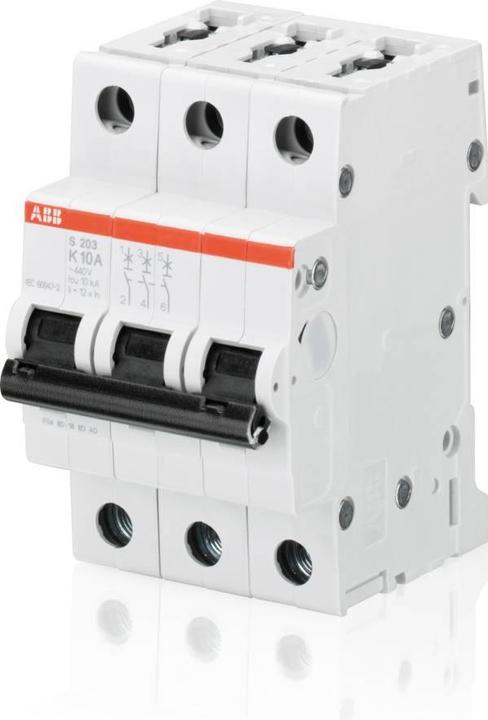 Actual product image ABB S203M-B32 Circuit breaker 32A pro M compact 3-pole