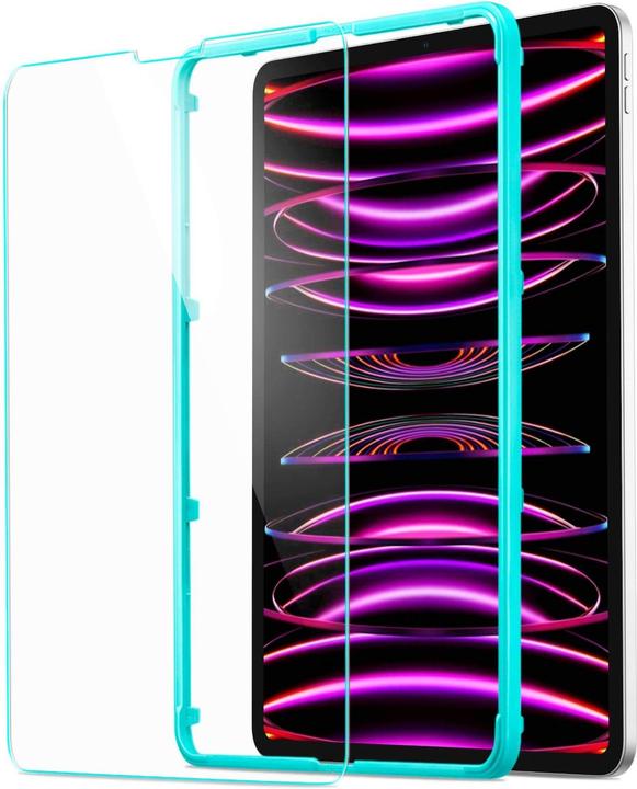 Produktbild ESR Tempered-Glass Displayschutz (1 Stück, iPad Pro 12.9 2020 (4. Gen), iPad Pro 12.9 2022 (6. Gen), iPad Pro 12.9 2021 (5. Gen), iPad Pro 12.9 2018 (3. Gen))