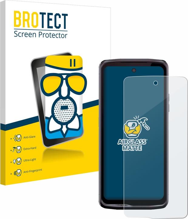 Produktbild BROTECT AirGlass Panzerglasfolie Matt (1 Stück, Crosscall Stellar X5)