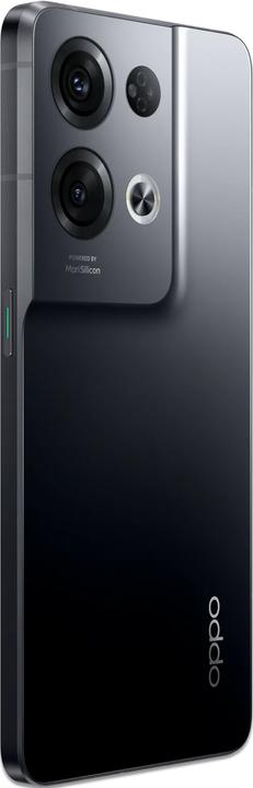 Actual product image TIM Oppo Reno8 Pro (211 GB, Glazed Black, 6.70", Dual SIM, 50 Mpx, 5G)