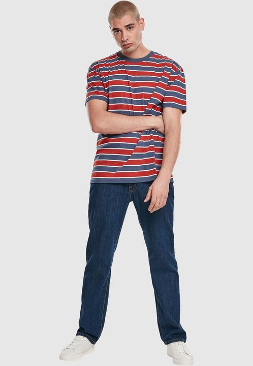 Immagine prodotto Urban Classics Tee a righe da tavola oversize tinta in filo (M)