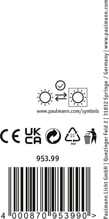 Actual product image Paulmann ProRail3 Pendulum Artemons (GU10)