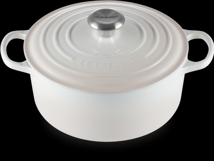 Produktbild Le Creuset Bräter Signature Ø 24cm, rund (24 cm, Bräter + Schmortopf, Gusseisen)
