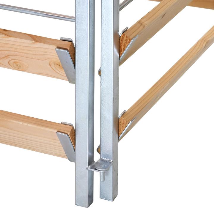 Immagine prodotto Bellissa Compostiera legno/metallo 100x100x100 cm zincata a caldo