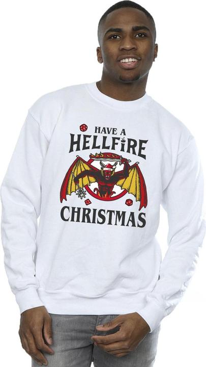 Immagine prodotto Netflix Stranger Things Hellfire Christmas Felpa Uomo (XXL)