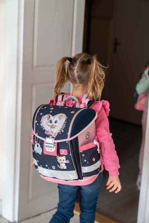 Actual product image Belmil CLASSY school rucksack set Cute Kitten (19 l)