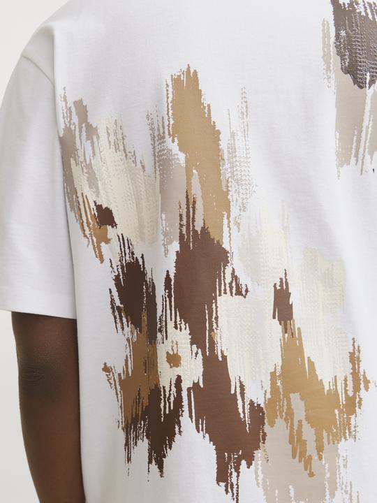 Actual product image Jack & Jones Printed round neck T-shirt T-shirt (M)