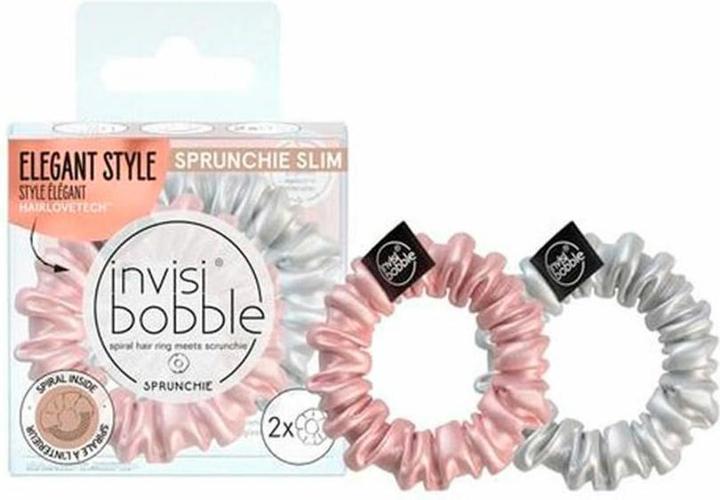 Invisibobble Sprunchie Slim Bella Chrome 2 Stk (Haargummi)