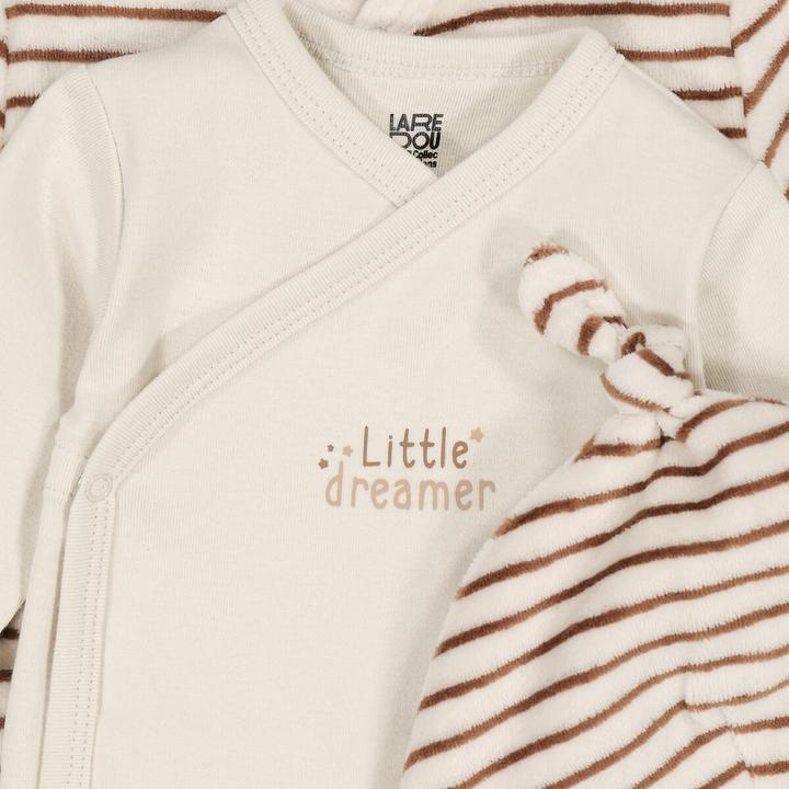 Produktbild La Redoute Collections 3-teiliges Set für Neugeborene (50)